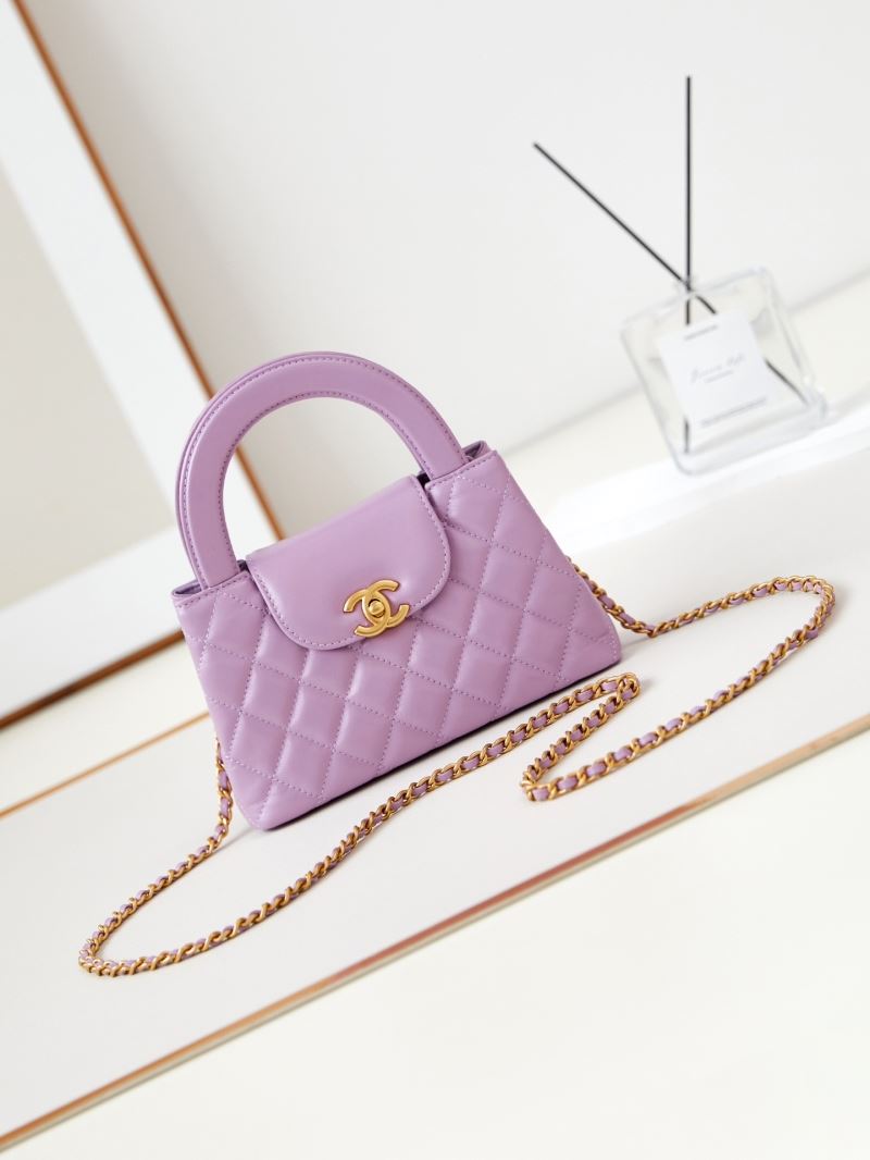 Ch**el top handle bags